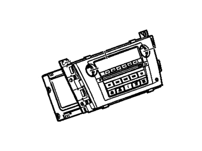 GM 25849388 Radio,Amplitude Modulation/Frequency Modulation Stereo & Clock & Cd Player