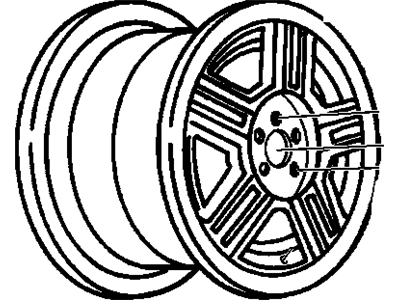 1991 Chevrolet Camaro Spare Wheel - 10174996