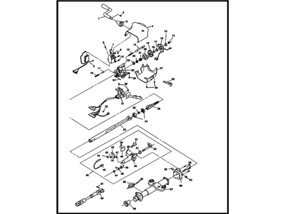 GM 26084503 Column Asm,Steering