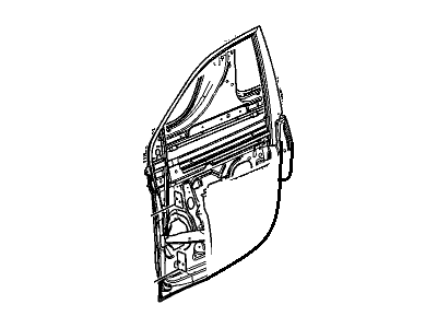 GM 20792549 Door Assembly, Front Side