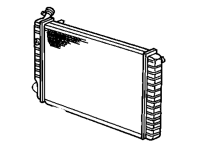 GM 52493124 Radiator Assembly