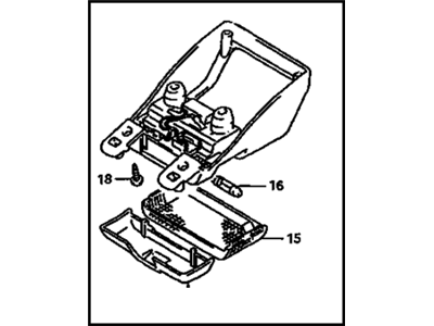 GM 30004384 Lamp Assembly, Dome (Blue)