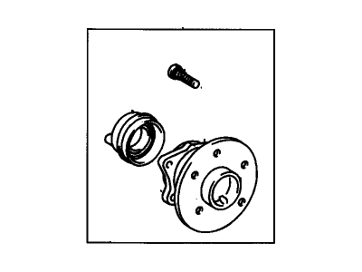 GM 19184269 Rear Wheel Bearing (W/ Bearing & Wheel Speed Sensor)