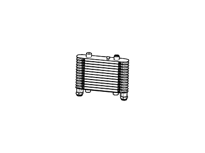 2018 Cadillac CTS Radiator - 23177172