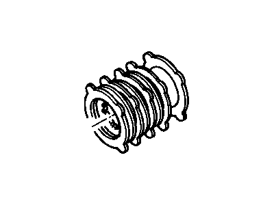 GM 12471404 Disc Set,Locking Differential Clutch