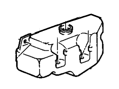 1992 GMC Jimmy Washer Reservoir - 22127589