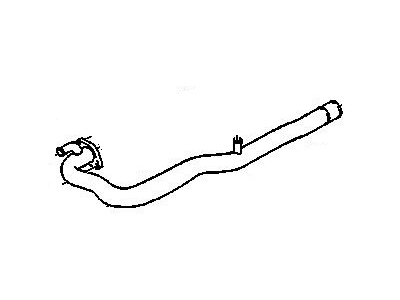 1997 Cadillac Catera Cooling Hose - 9128662