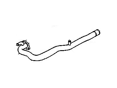 2001 Cadillac Catera Radiator Hose - 9128662