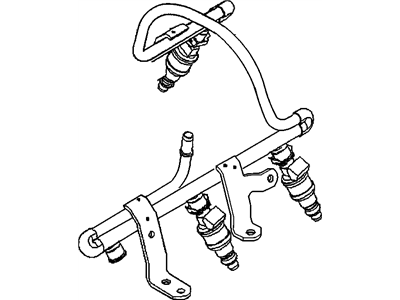 Pontiac Bonneville Fuel Rail - 24503754