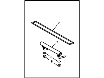 GM 52481157 Cooler Kit,Trans Oil Auxiliary