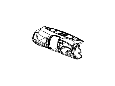 GM 25749965 Panel Assembly, Instrument *Neutral