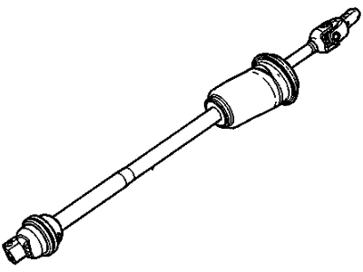 2008 Cadillac XLR Steering Shaft - 15907888