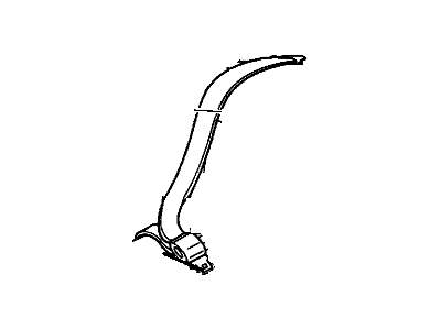 1992 Chevrolet Beretta Seat Belt - 12515893