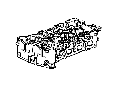 GM 12593736 Cylinder Head Assembly (Service Partial)