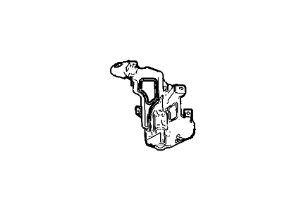 GM 20988414 Container Assembly, Windshield Washer Solvent (W/ Pump & Solvent