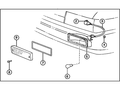 GM 94841779 Lamp,Front Turn Signal