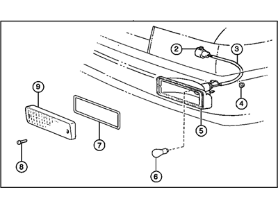 GM 94845618 Lamp,Front Turn Signal