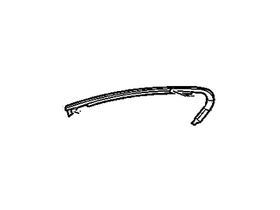 GM 15880779 Molding Assembly, Rear Side Door Window Upper Reveal