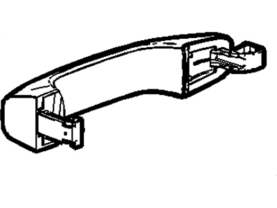 2015 Chevrolet Tahoe Door Handle - 13585374