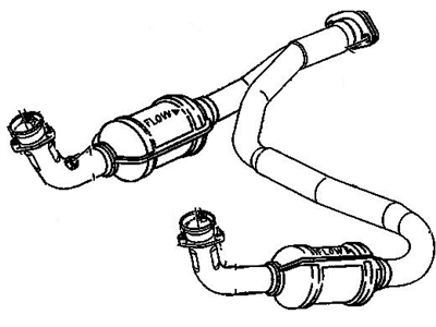 GMC Yukon Catalytic Converter - 19208464