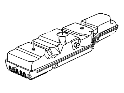 2001 GMC Savana Fuel Tank - 25311984