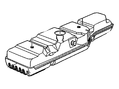 2002 GMC Savana Fuel Tank - 25311984