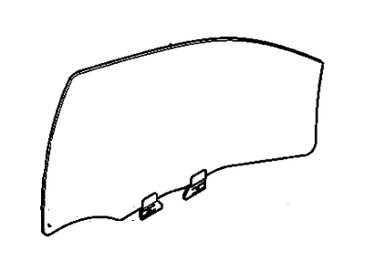 GM 15830333 Window Assembly, Front Side Door
