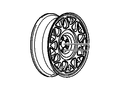 2000 Buick Lesabre Spare Wheel - 9594027