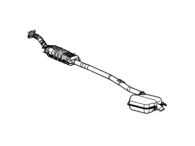 Cadillac CTS Muffler - 25770392