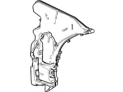 GM 23231226 Container Assembly, Windshield Washer & Headlamp Solvent