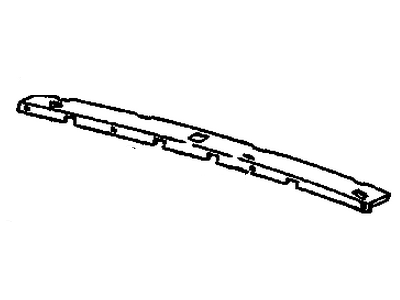 GM 20687115 Fdtn Assembly, Rear Seat To Between Panel *Carmine