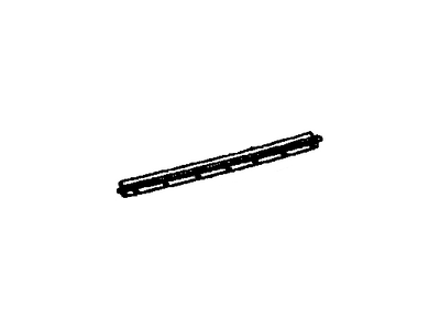 GM 16676163 Sealing Strip,Rear Side Door Window Inner