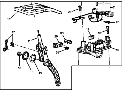 GM 92149078 Control,Trans Shift