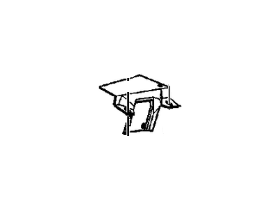 GM 25626883 Reinforcement, Front Fender Front Lower