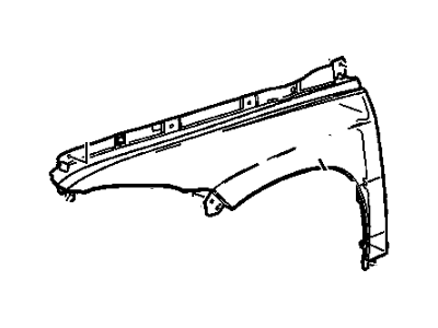 GM 20919883 Fender Assembly, Front