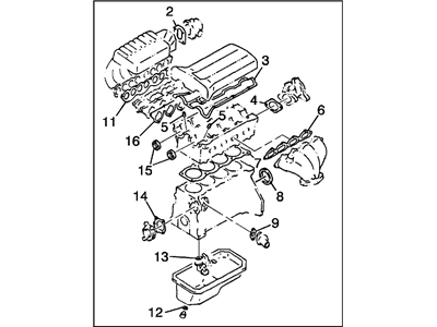 GM 94061756 Gasket Kit, Engine Overhaul