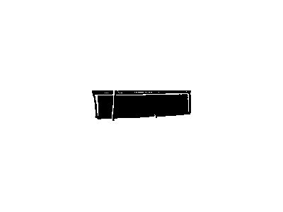 GM 9637493 Molding Kit,Rear Quarter