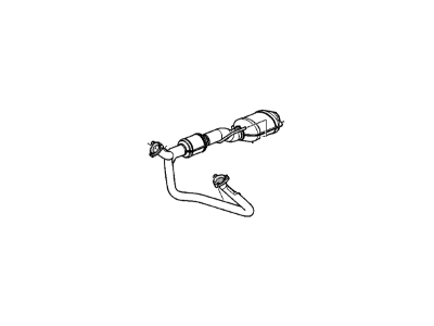 GM 15157825 Catalytic Converter Assembly (W/ Exhaust Manifold Pipe)