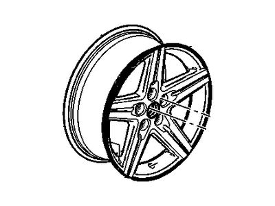 2011 Chevrolet Camaro Spare Wheel - 22765313