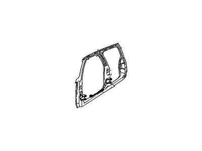 GM 12375596 Frame Asm,Front Side Door Opening (Ck 43) <Use 1C4J 0400A>