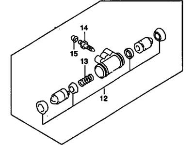 Chevrolet Tracker Wheel Cylinder - 91174801
