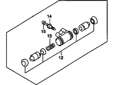 1999 Chevrolet Tracker Wheel Cylinder - 91174801