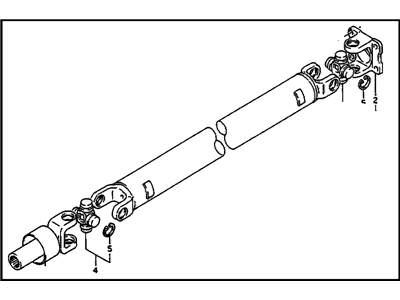 Chevrolet Tracker Drive Shaft - 30020095