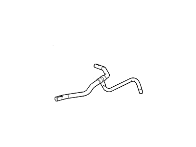 GM 23428266 Radiator SURGE TANK Inlet Hose