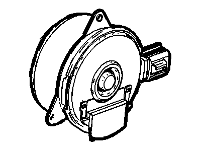 GM 22786868 Motor Assembly, Engine Cooling Fan