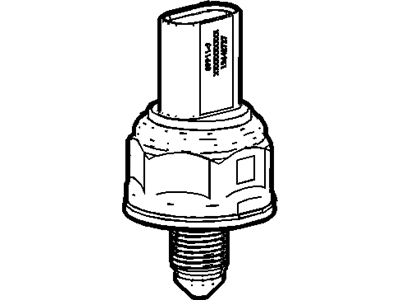 2015 Cadillac XTS Fuel Pressure Sensor - 12642727