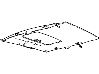 GM 12372060 PANEL, Roof Headlining