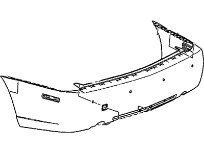 Cadillac STS Bumper - 19180573