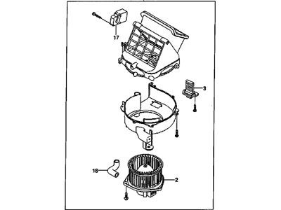 GM 96539655 Module Asm,Heater & Blower