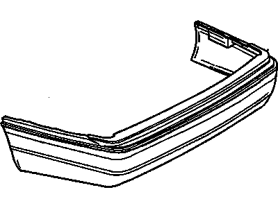 1994 Cadillac Deville Bumper - 3548888